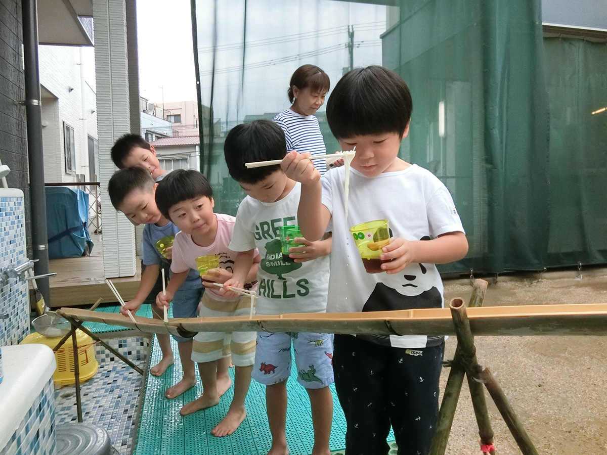 そうめん流し